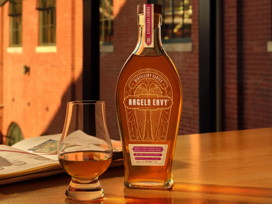 , Angel’s Envy Kentucky Straight Bourbon Whiskey Finished in Stout & Amburana Barrels bottle