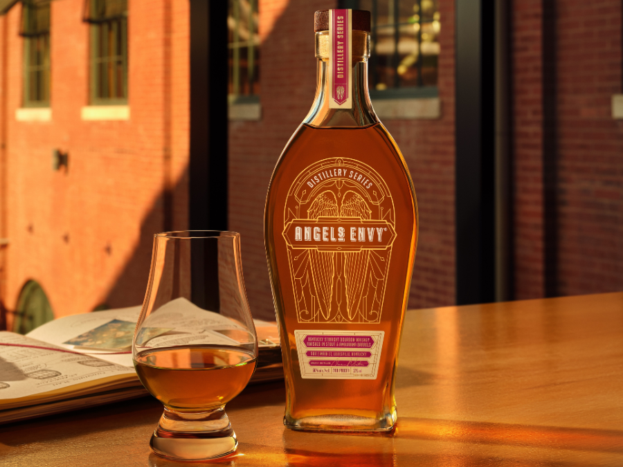 , Angel’s Envy Kentucky Straight Bourbon Whiskey Finished in Stout & Amburana Barrels bottle