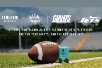 Athletic Brewing Co MetLife Stadium sponsorship