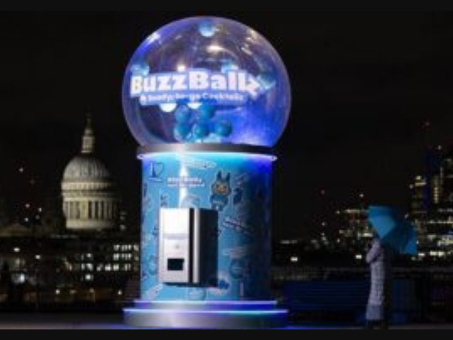 BuzzBallz Gacha machine
