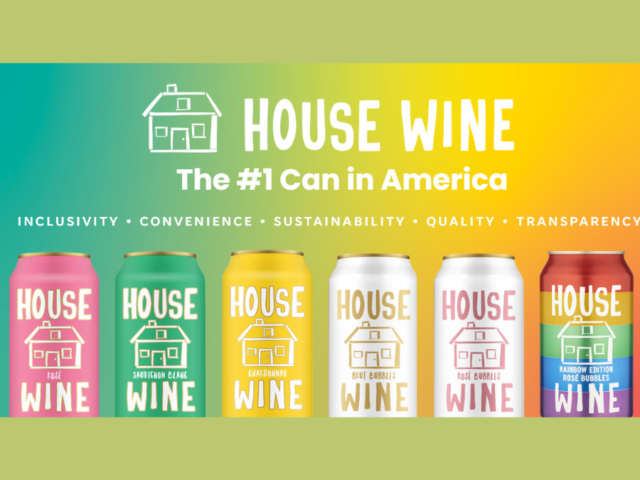 House Wine portfolio of canss