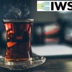 Serving of tea with IWSR logo