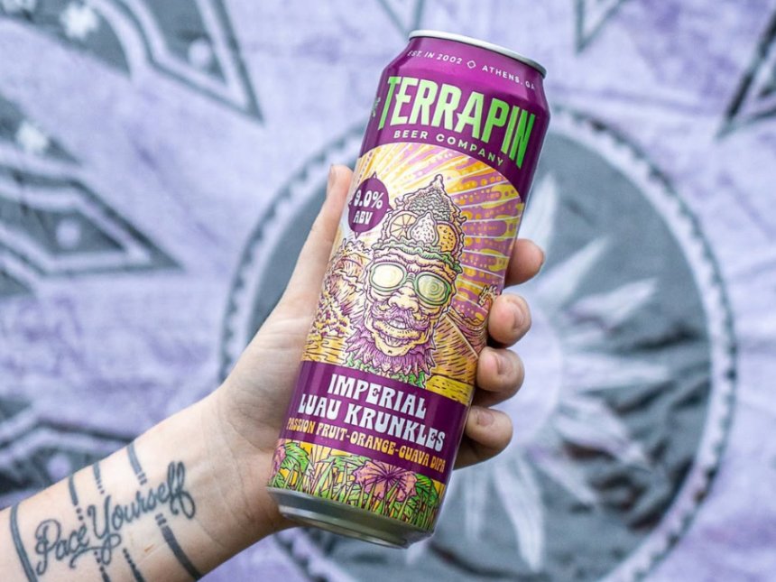 Terrapin beer can