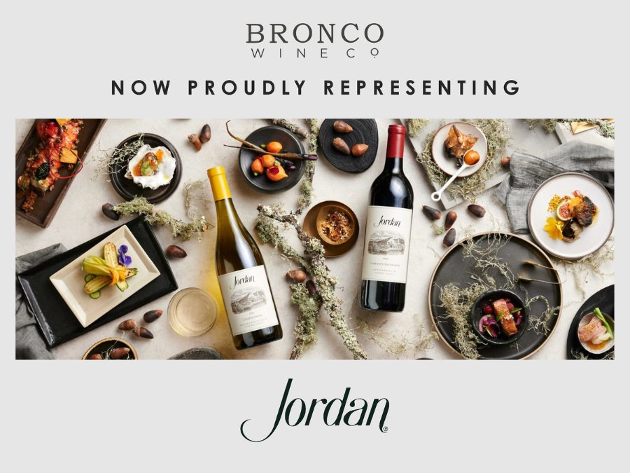 Bronco Wine Co Jordan Vineyard & Winery tie-up