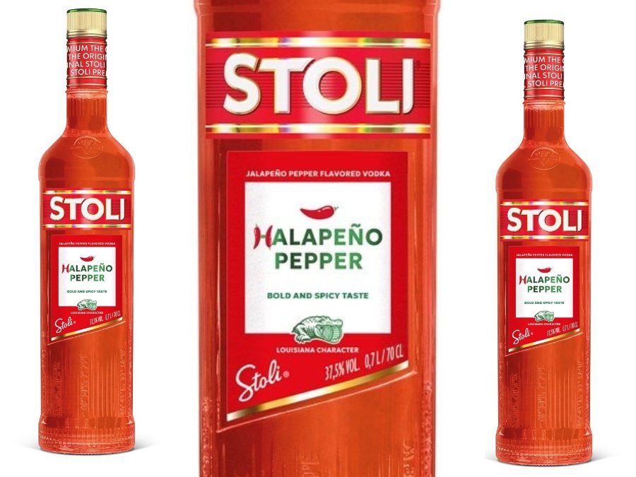 Stoli Halapeno Pepper bottle NEW