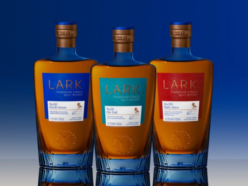Lark Distilling Co bottles