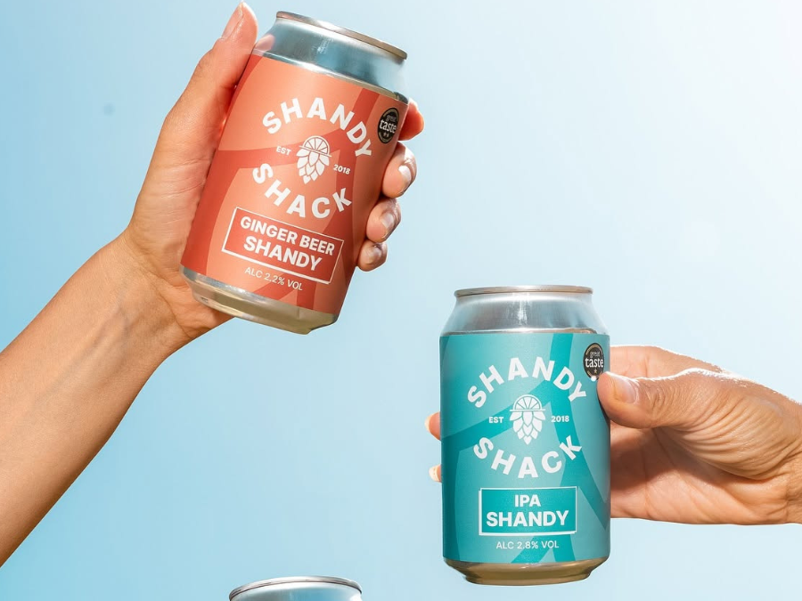Shandy Shack's OLD cans