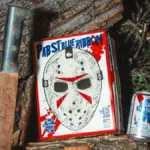 Pabst Blue Ribbon hockey mask pack