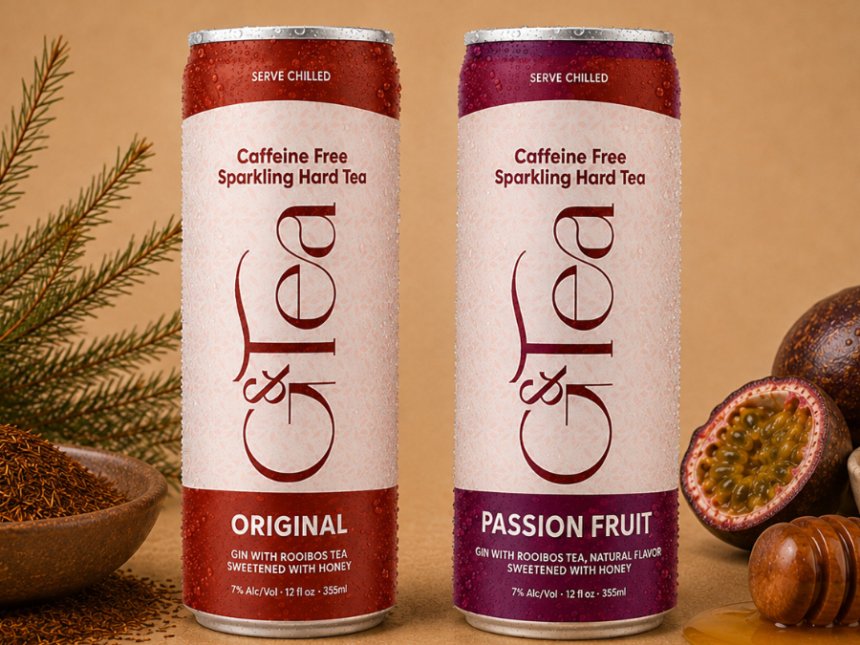 G&Tea RTD sparkling hard tea cocktail