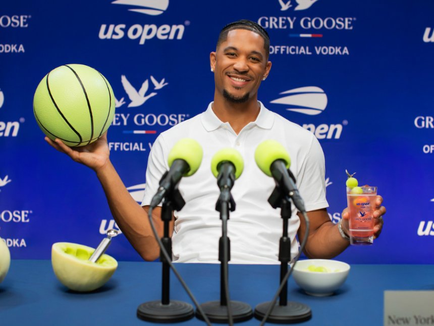 Grey Goose vodka US Open marketing