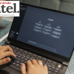 Laptop displaying ChatGPT home screen