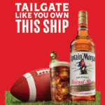 Still image from Captain Morgan Tailgate activation