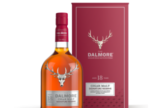 The Dalmore Cigar Malt Signature Reserve Aged 18 Years bottle and box