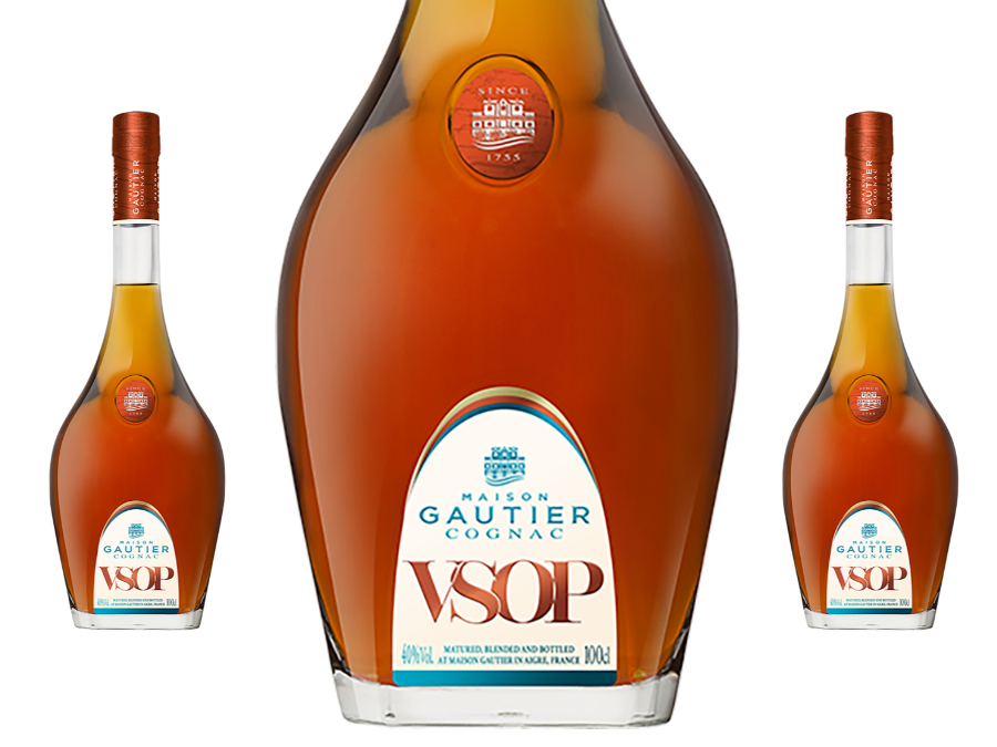 Gautier VSOP 1-litre bottle