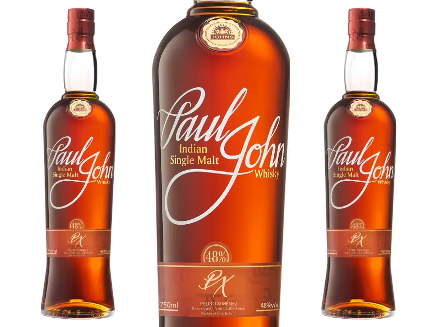 Paul John Indian Single Malt PX cask bottle