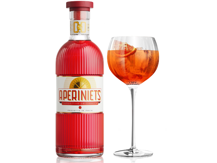 Aperiniets bottle with serve