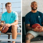 Drake Maye and Dak Prescott