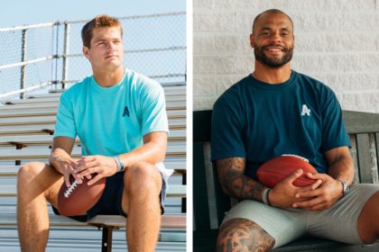 Drake Maye and Dak Prescott