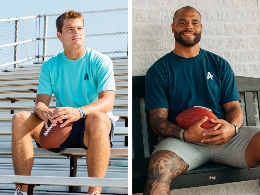 Drake Maye and Dak Prescott