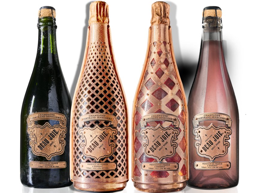 Beau Joie champagne portfolio four bottles