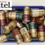 Bero cans in a shopping basket