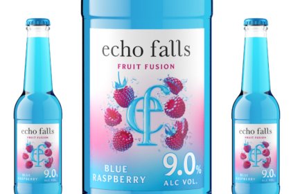 Echo Falls Blue Raspberry 27.5cl bottles