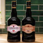 Carolans Strawberries & Cream and Carolans Chocolate Cream bottles
