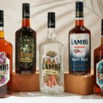Lamb's rum portfolio five bottles