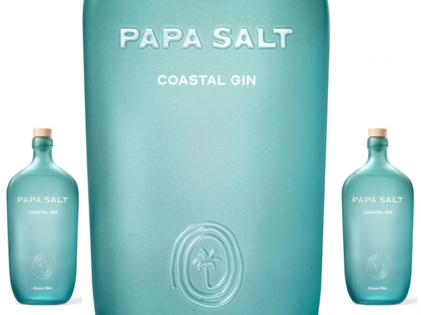 Papa Salt Coastal Gin bottle