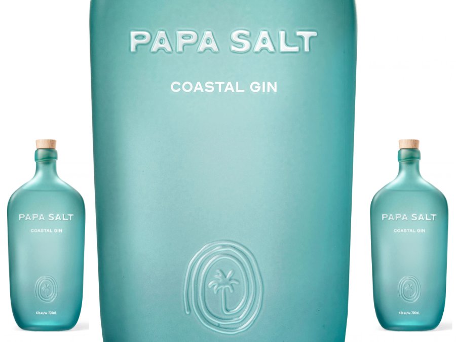 Papa Salt Coastal Gin bottle