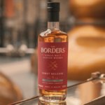 The Borders Single Malt bottle