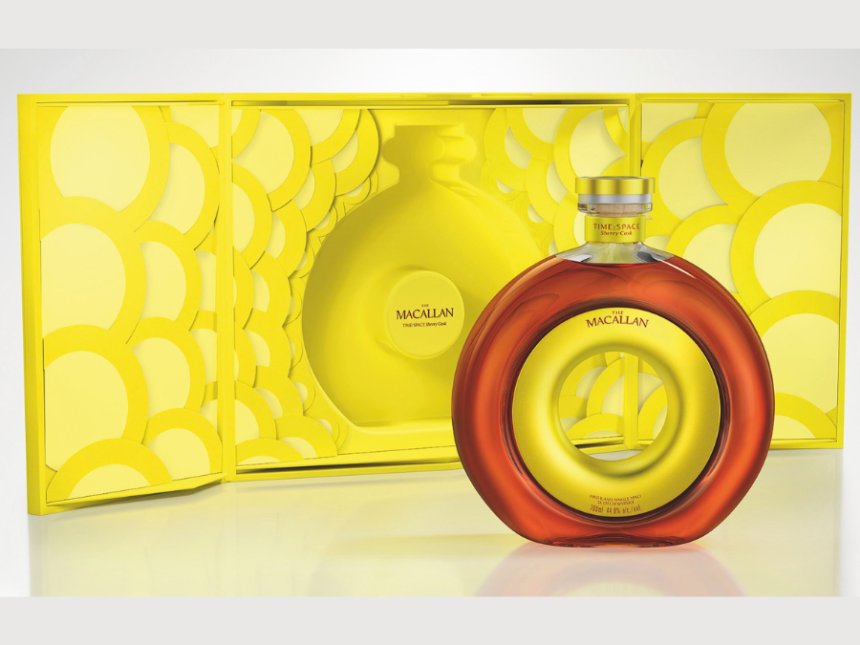 The Macallan Time:Space Sherry Cask bottle and box