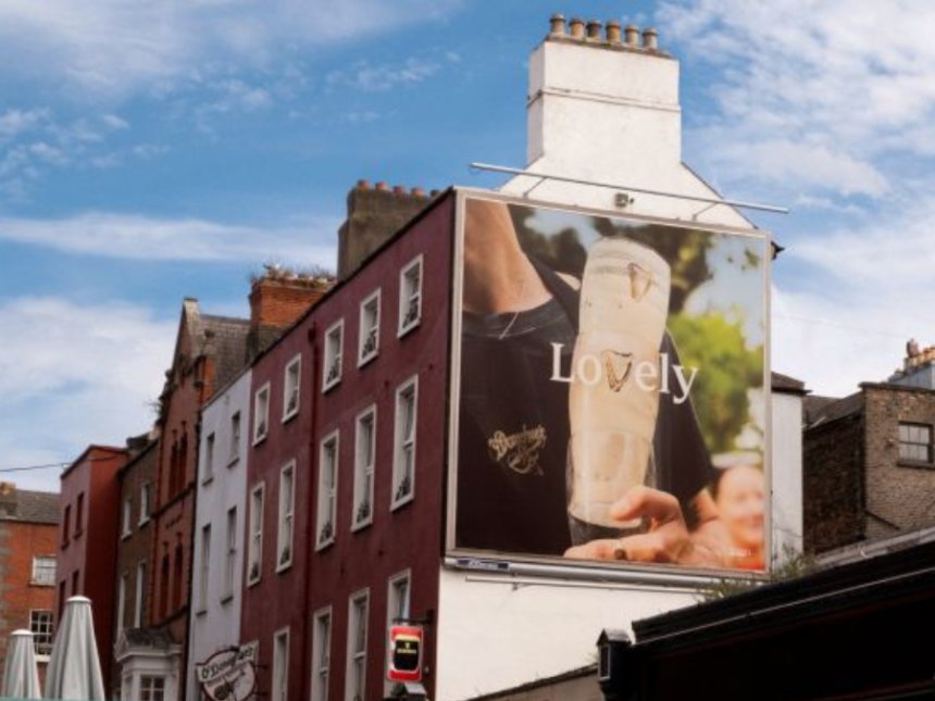 Diageo Guinness OOH marketing