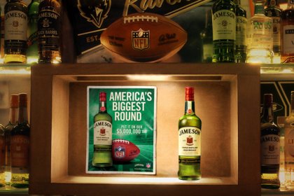 Jameson advert bar