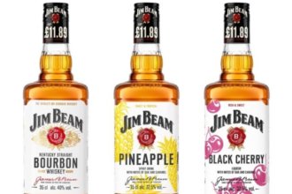 Jim Beam’s White, Pineapple and Black Cherry