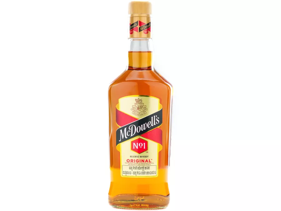 McDowell's No.1 old label