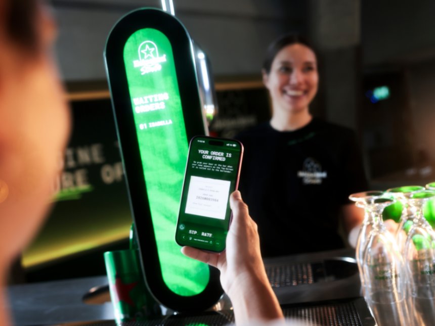 Heineken Personalised Draught innovation