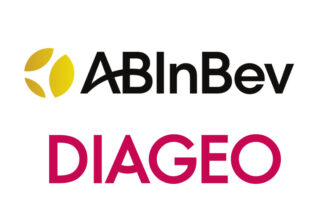 AB InBev and Diageo logos