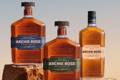 Archie Rose Australian whisky portfolio three bottles