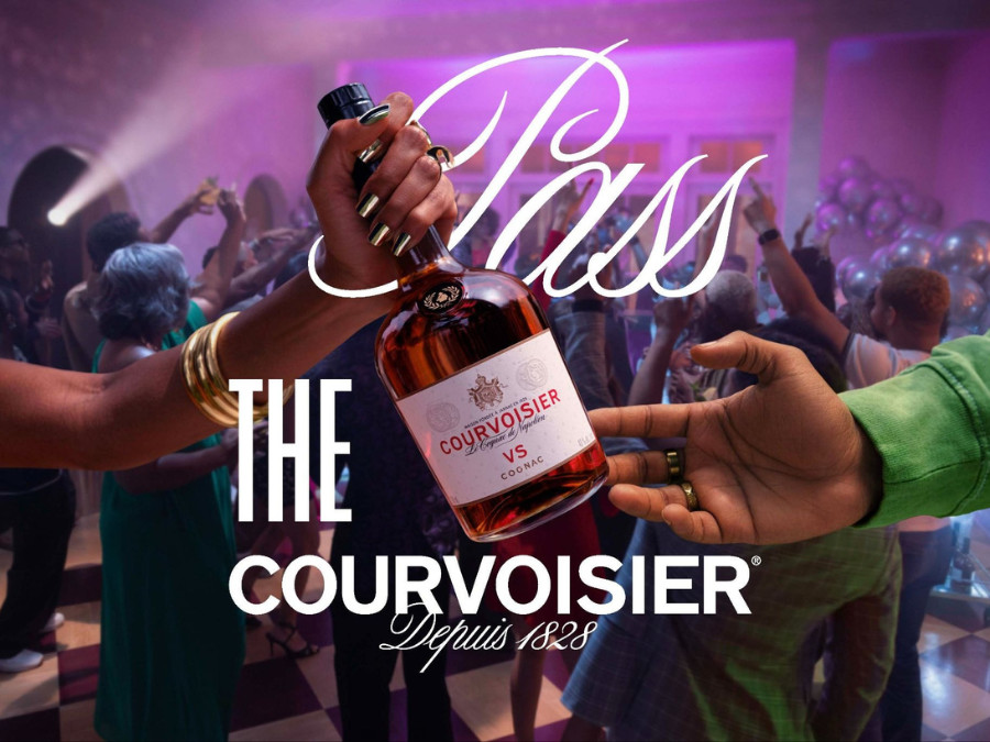 Still image from Courvoisier marketing campaign