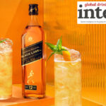 Johnnie Walker Black Label bottle with serve