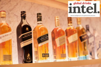 Johnnie Walker line-up eight bottles