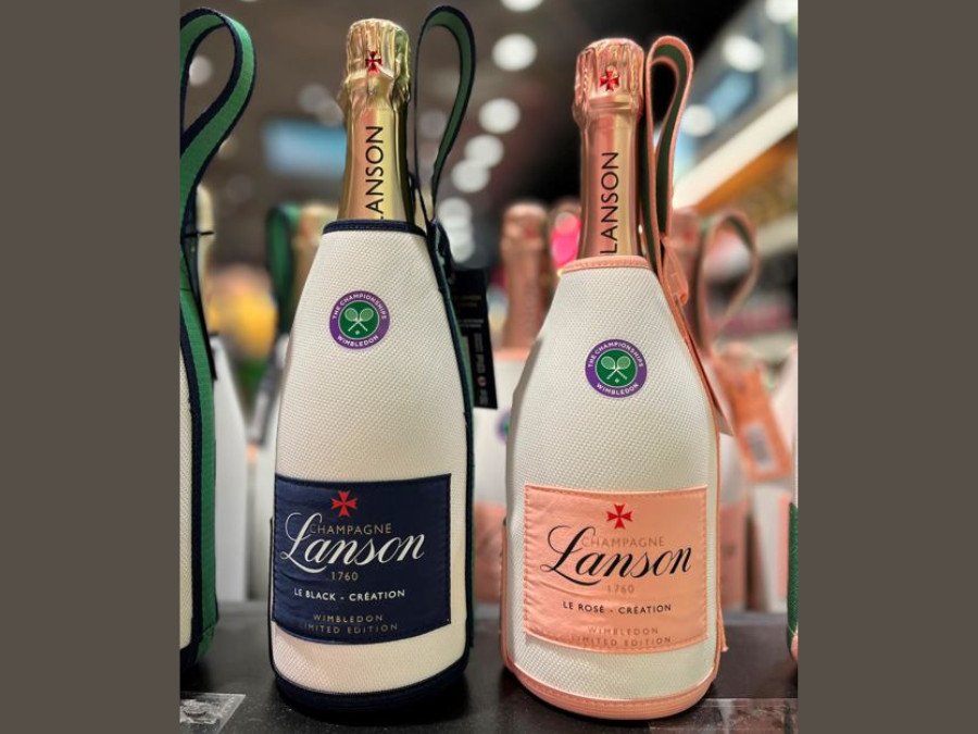 Lanson champagne two bottles