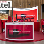 Moet Chandon pop-up at Amsterdam Schipol AIrport