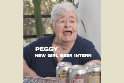 Girl Beer marketing intern Peggy