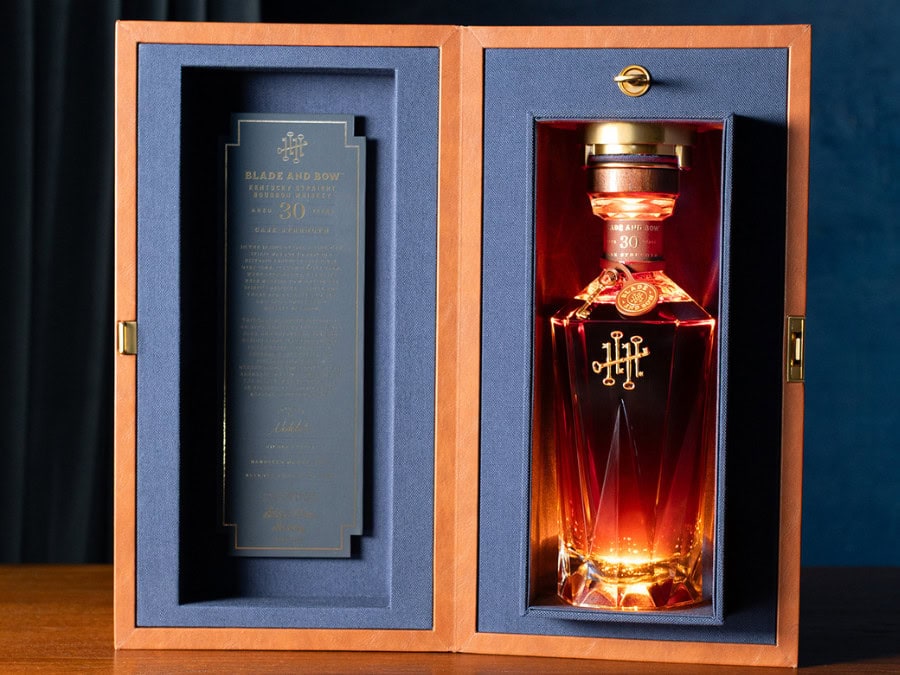 Blade and Bow 30-Year-Old Cask Strength Kentucky Straight Bourbon Whiskey