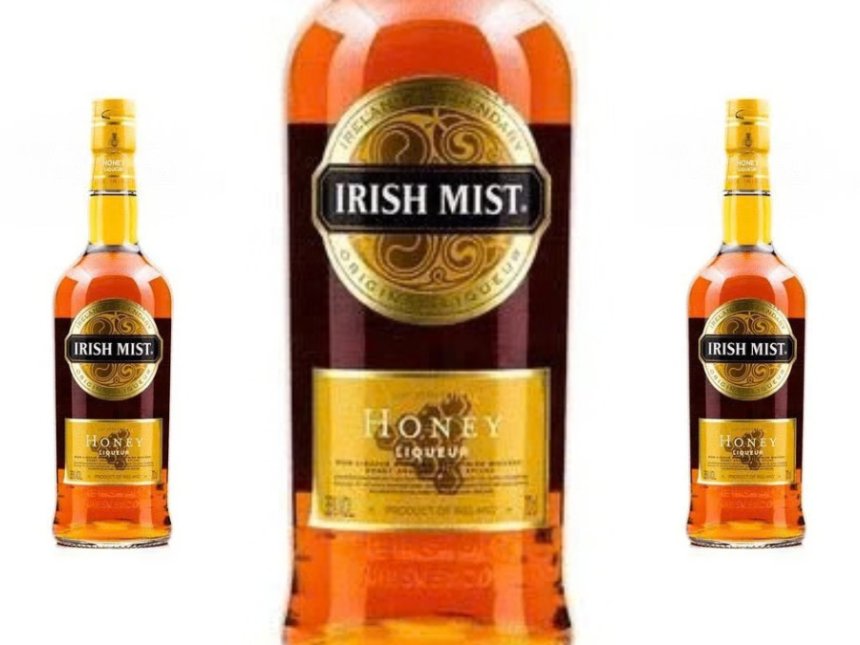 Irish Mist liqueur bottle