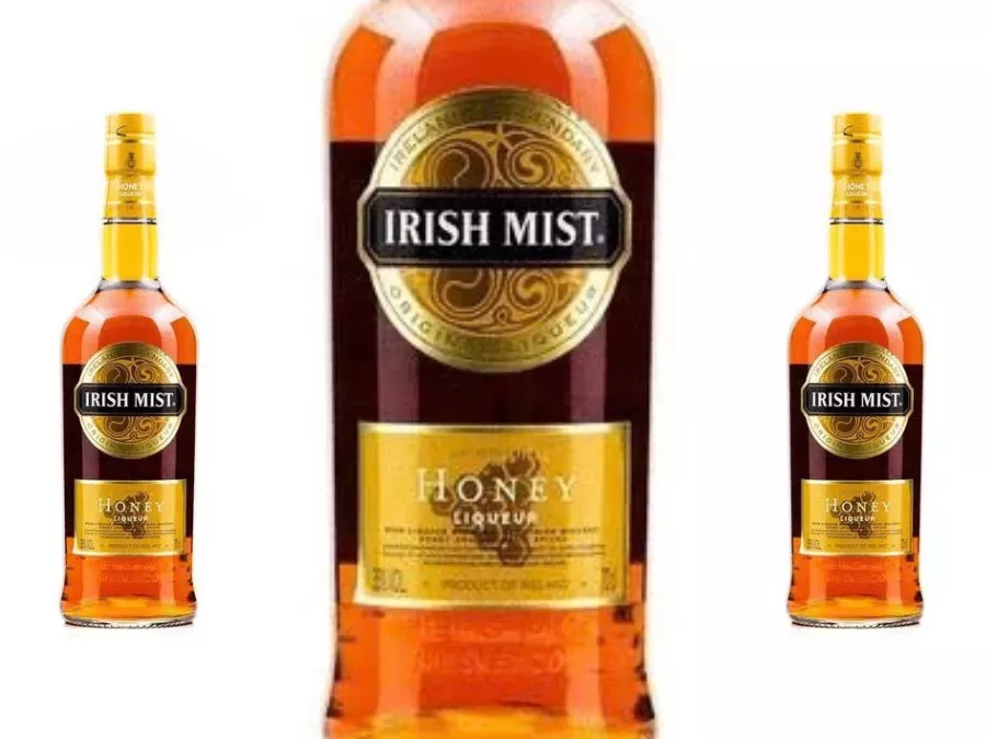 Irish Mist liqueur bottle