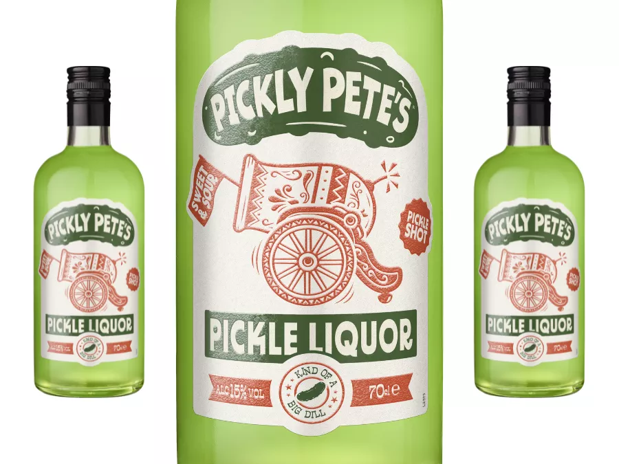 Pickly Pete's Pickle Liquor bottle