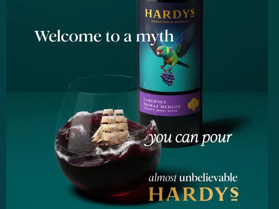 Hardys wine rebrand